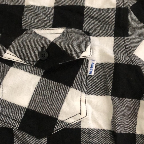 NWT - Hurley men’s size L flannel with hood - Picture 2 of 4